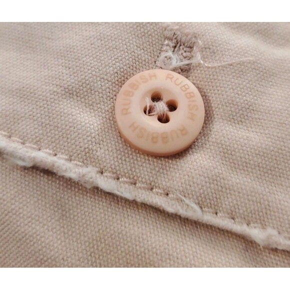 Vintage Pink Rubbish Jeans Y2K Long Leg Cuffed 4 Pockets Size 1, 29x32 Macau - Picture 7 of 8